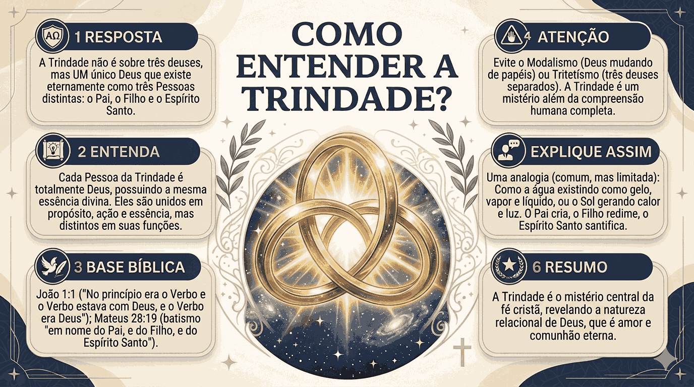 Página: Como explicar a Trindade?