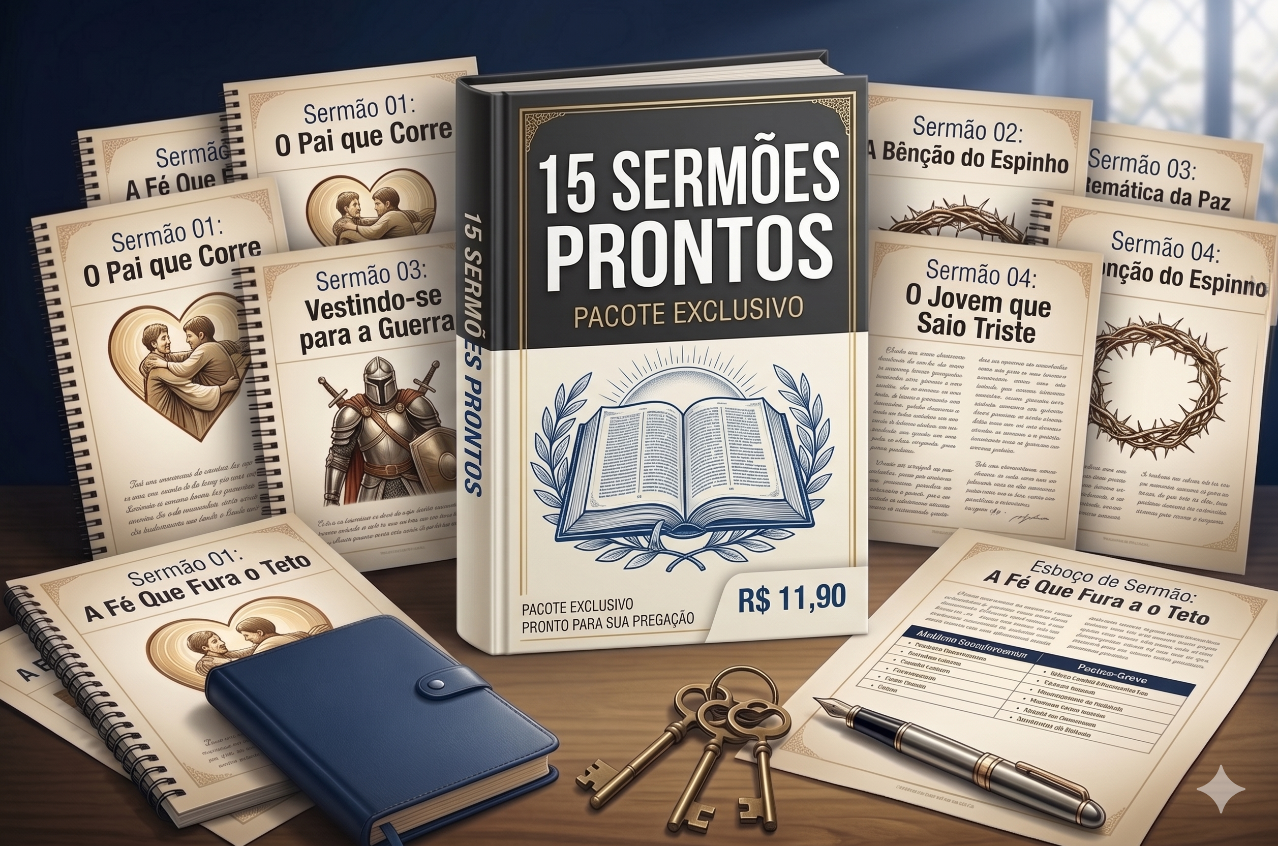 Mockup dos Sermões